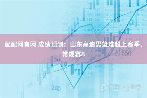 配配网官网 成绩预测：山东高速男篮难超上赛季，常规赛8