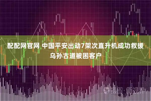 配配网官网 中国平安出动7架次直升机成功救援乌孙古道被困客户